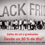 BLACK FRIDAY en Optica Manuel Pedraza, gafas graduadas y de sol desde un 30 % de descuento